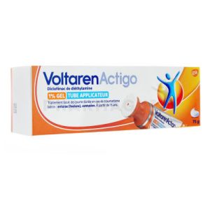 VoltarenActigo 1% gel tube applicateur 75 g