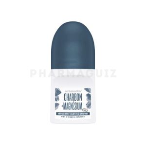 Schmidt's Déodorant Roll-On Charbon Magnésium