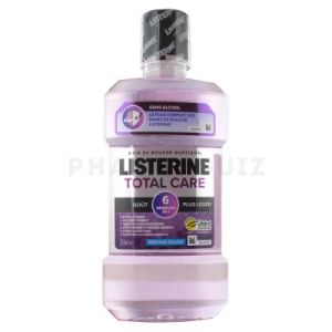Listerine Total Care Sans Alcool 500 ml goût plus léger