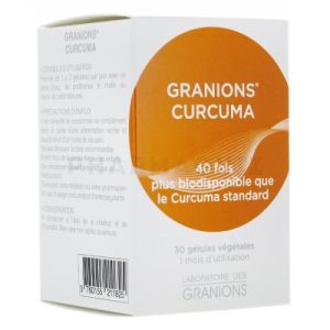 Granions Curcuma Gelules Vegetales (30)