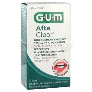 GUM Afta Clear aphtes et lésions buccales spray 15ml