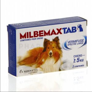 Milbemaxtab chien (2cprs)