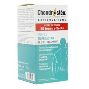 Chondrosteo+ Articulations 180 comprimés (20 jours Offerts)