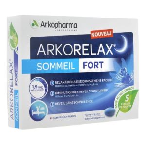Arkorelax sommeil fort 15 comprimés