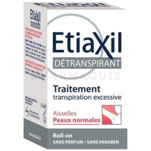 Etiaxil Aisselles détranspirant peaux normales 15 ml