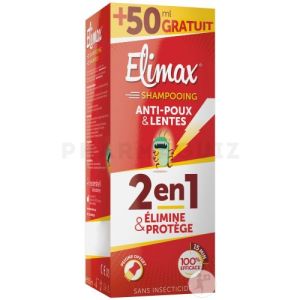 Elimax Shampooing 2en1 250ml + 50ml Gratuit