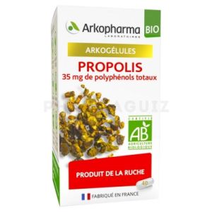 ARKOPHARMA Arkogélules propolis 40 gélules