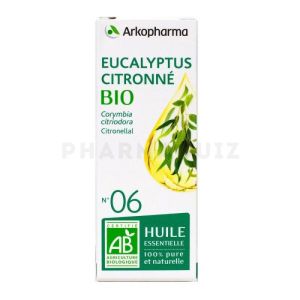 Arkopharma Huile essentielle Eucalyptus citronné bio n°06 10 ml