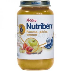 Nutriben Potito Pomme Pêche Ananas pot de 250g