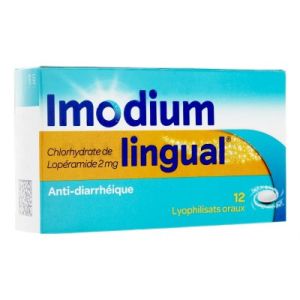 Imodium Lingual 12 comprimés orodispersibles