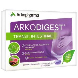 Arkodigest transit intestinal 30 comprimés