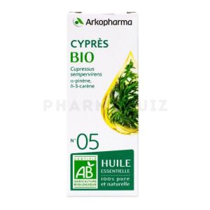 Arkopharma Huile essentielle Cyprès bio n°05 10 ml