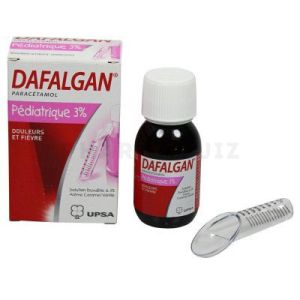 Dafalgan pediatrique 3% fl90ml (180 doses)