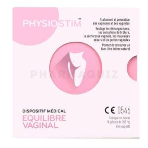 Physiostim Equilibre Vaginal (10 Gelules Vaginales)