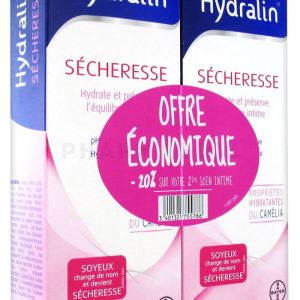Hydralin Secheresse Creme Lavante (2x200ml)