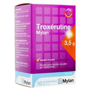 Mylan Troxérutine 3,5 g poudre 10 sachets