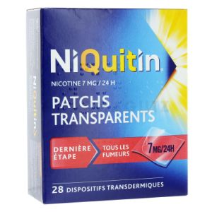 Niquitin 7mg/24h 28 patchs