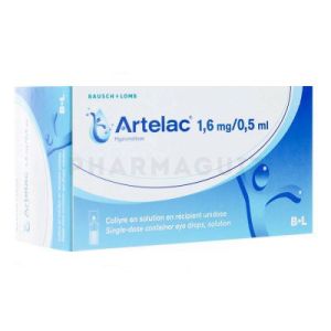 Artelac collyre 1,6 mg / 0,5 ml 60 unidoses