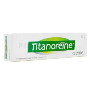 Titanoréïne crème rectale 40 g