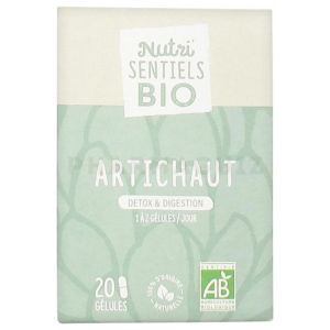 Nutrisanté Nutri'SENTIELS BIO Artichaut 20 Gélules
