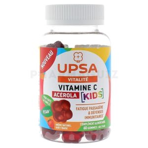 Vitamine C acérola kids goût fraise- pot de 60 gommes