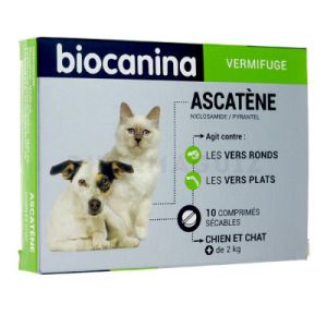 Biocanina Ascatène 10 comprimés