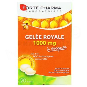 Forté Pharma Gelée Royale 1000 mg à Croquer 20 Comprimés