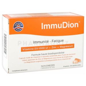 Immudion Vitamine D3 + Zinc + Magnesium