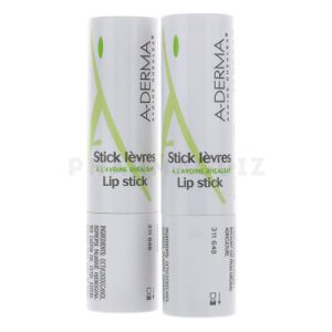 A-Derma stick lèvres 2 x 4 g