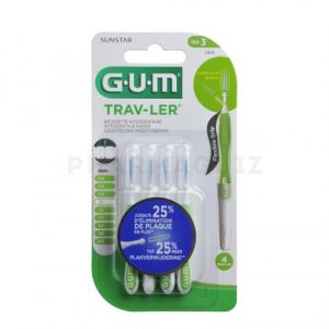 Butler Gum Trav-Ler brossette interdentaire 1,1 mm 4 brossettes