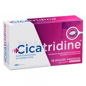 Cicatridine 10 ovules vaginaux