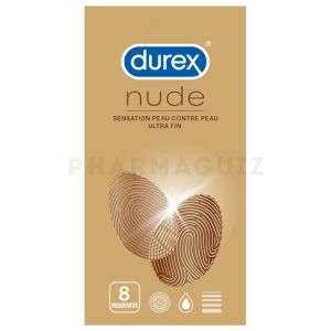 DUREX Nude 8 préservatifs ultra-fins