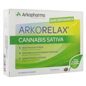 Arkorelax Cannabis Sativa 30 comprimés