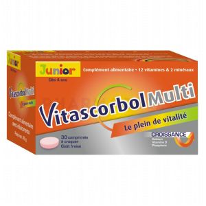 VitascorbolMulti Junior 30 Comprimés