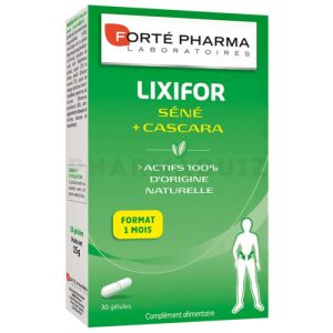 Forté Pharma Lixifor 30 gélules SENE + CASCARA