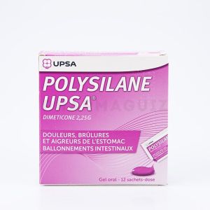 UPSA Polysilane gel oral 12 sachets