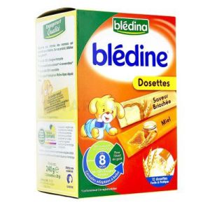 Blédine céréales miel saveur briochée 12 dosettes