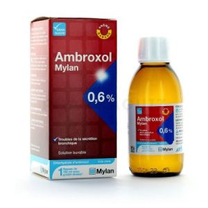 Mylan Ambroxol 0.6% sans sucre sirop 150 ml