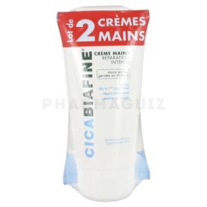 Cicabiafine Creme Mains 75ml (lot De 2)