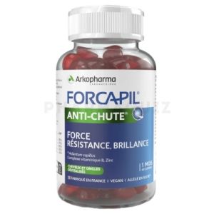 Forcapil anti-chute force résistance brillance 60 gummies