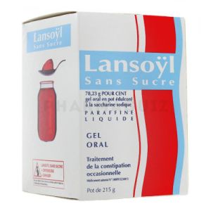 Lansoÿl sans sucre gel oral 215 g