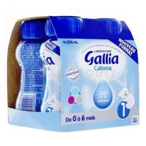 Gallia Calisma 1er âge lait liquide 4x200ml