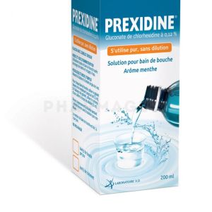 Prexidine bain bouche 200ml