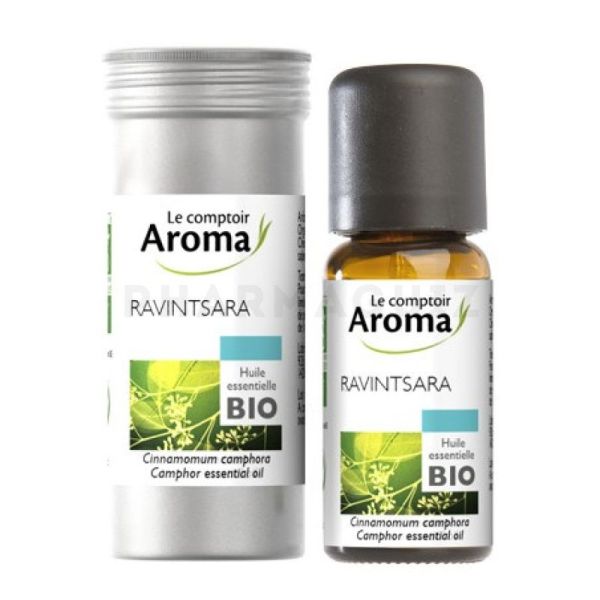 Le Comptoir Aroma-Huile Essentielle Ravintsara Bio, Le Comptoir Aroma 10 ml