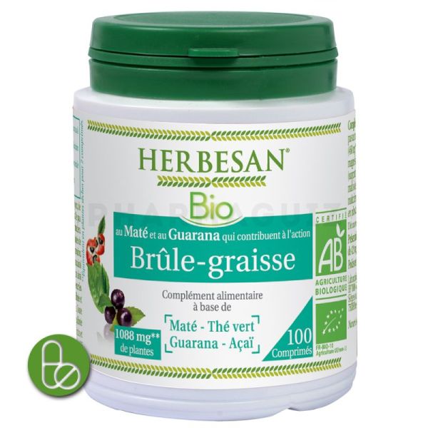 Herbesan Bio Brule-graisse 100 comprimés