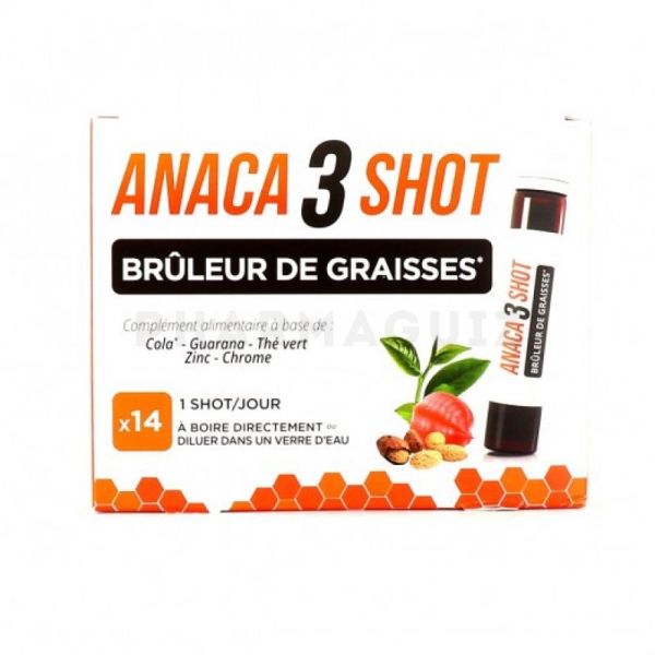 Anaca3 Shot Brûleur de graisses 14 unidoses