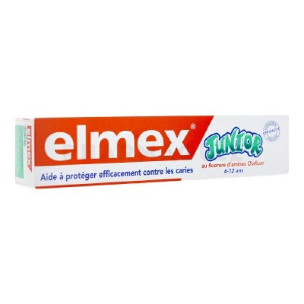 Elmex Junior Dentifrice 6-12ans (tube 75ml)