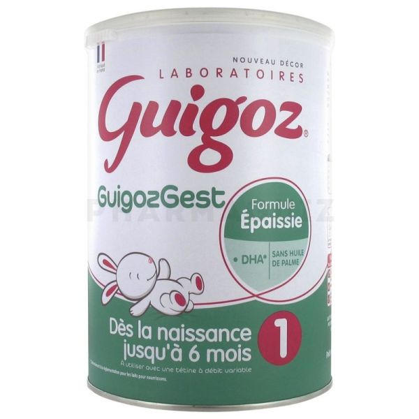 GuigozGest 1er âge lait 0 à 6 mois 800g formule épaissie