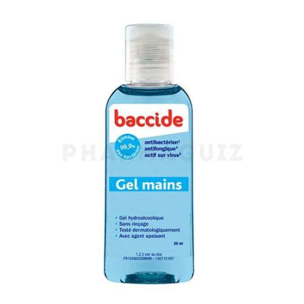 Baccide bleu Gel Main Fl 30ml