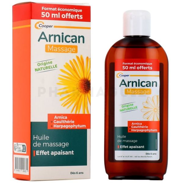 Arnican Huile de massage 150 ml et 50 ml offert
